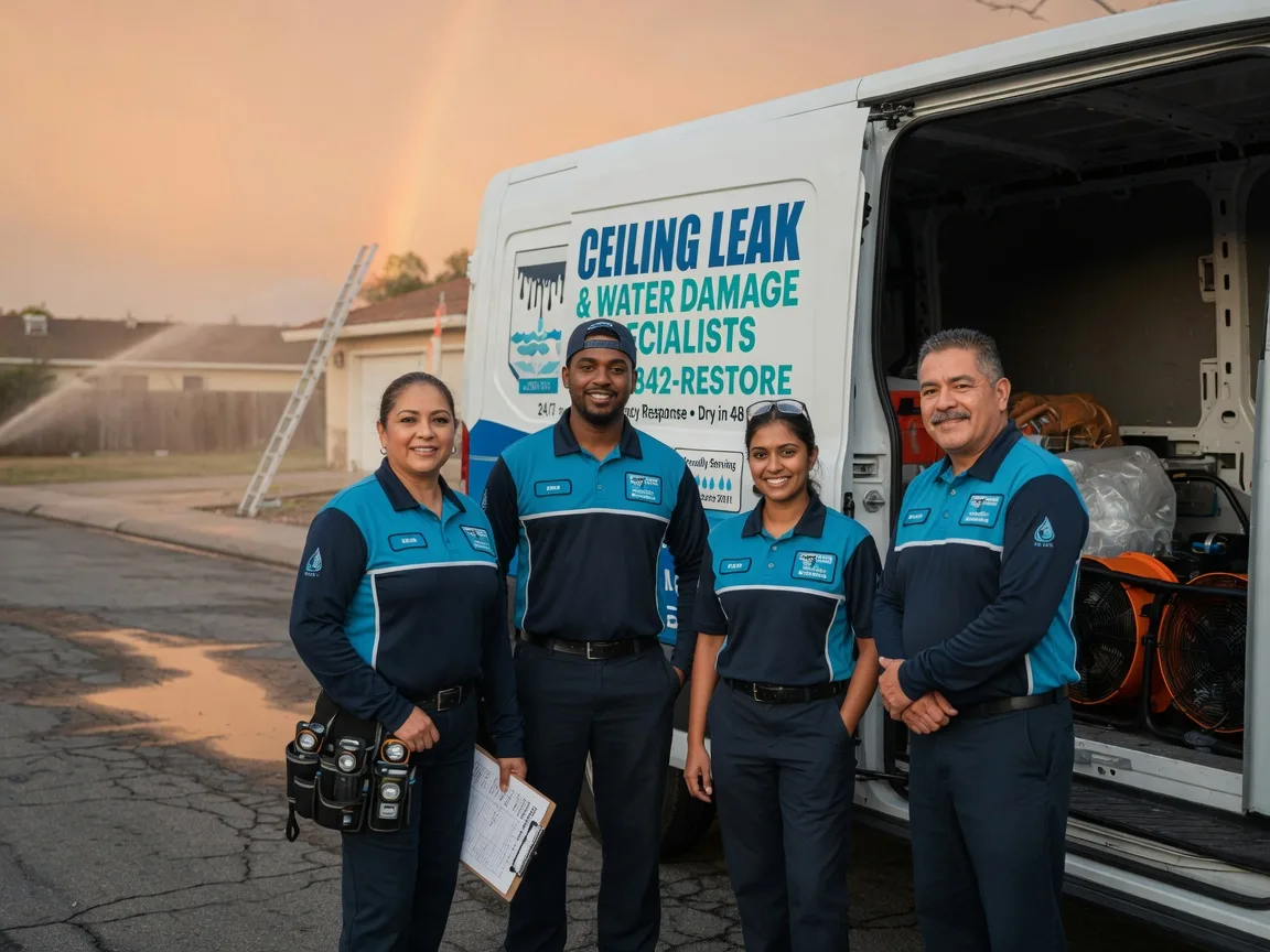 Ceiling Leak Cleanup company in Shreve, OH