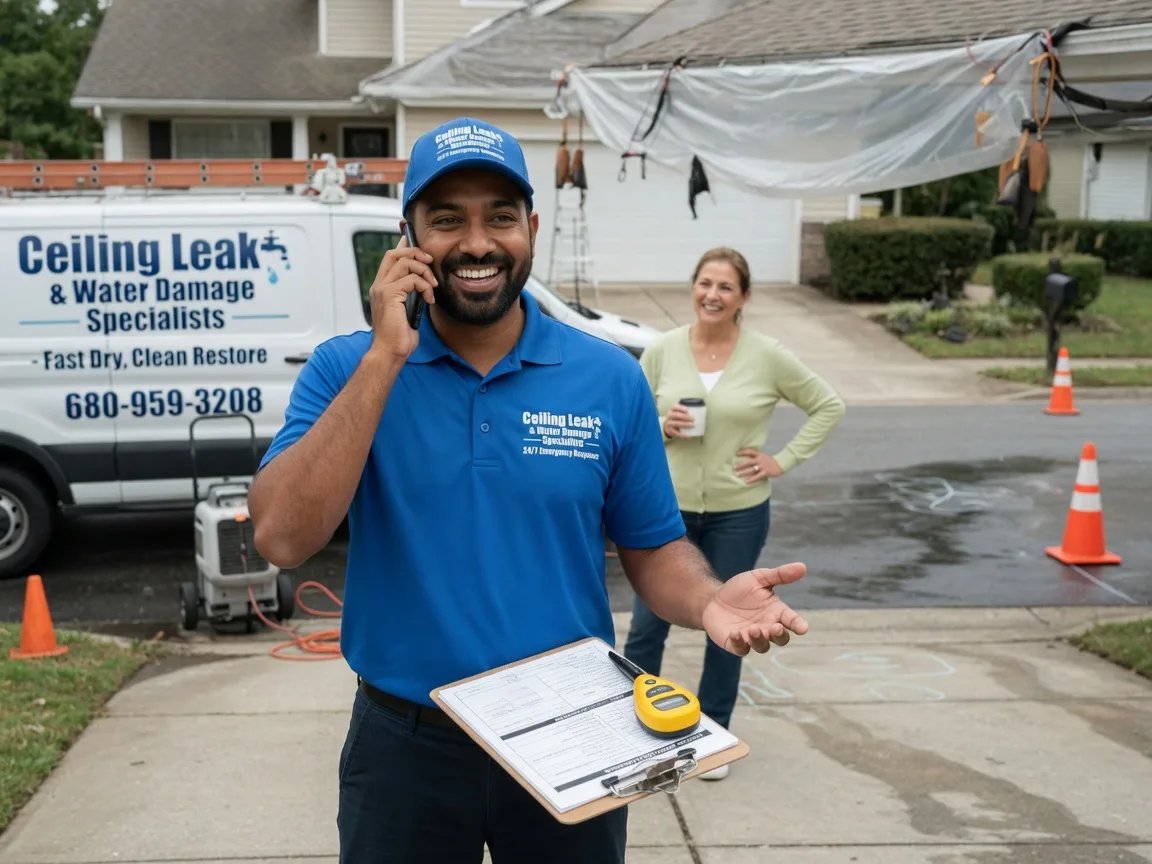 Ceiling Leak Cleanup Shreve, OH FAQs